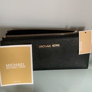 NWT Michael Kors Jet Set Wallet